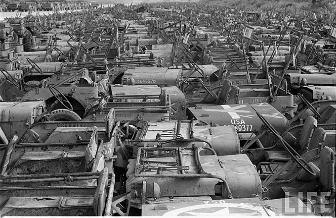 Jeep cemetary Okinawa