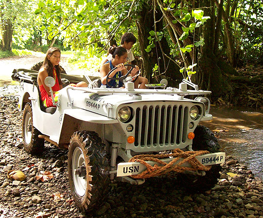 WW2 Navy Jeep Tahiti